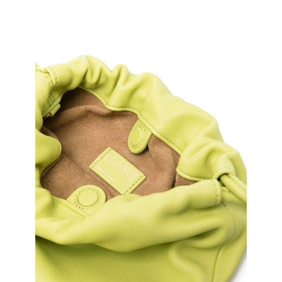 Loewe Paula's Ibiza Women Flamenco Leather Clutch Bag - Picture 4 of 6